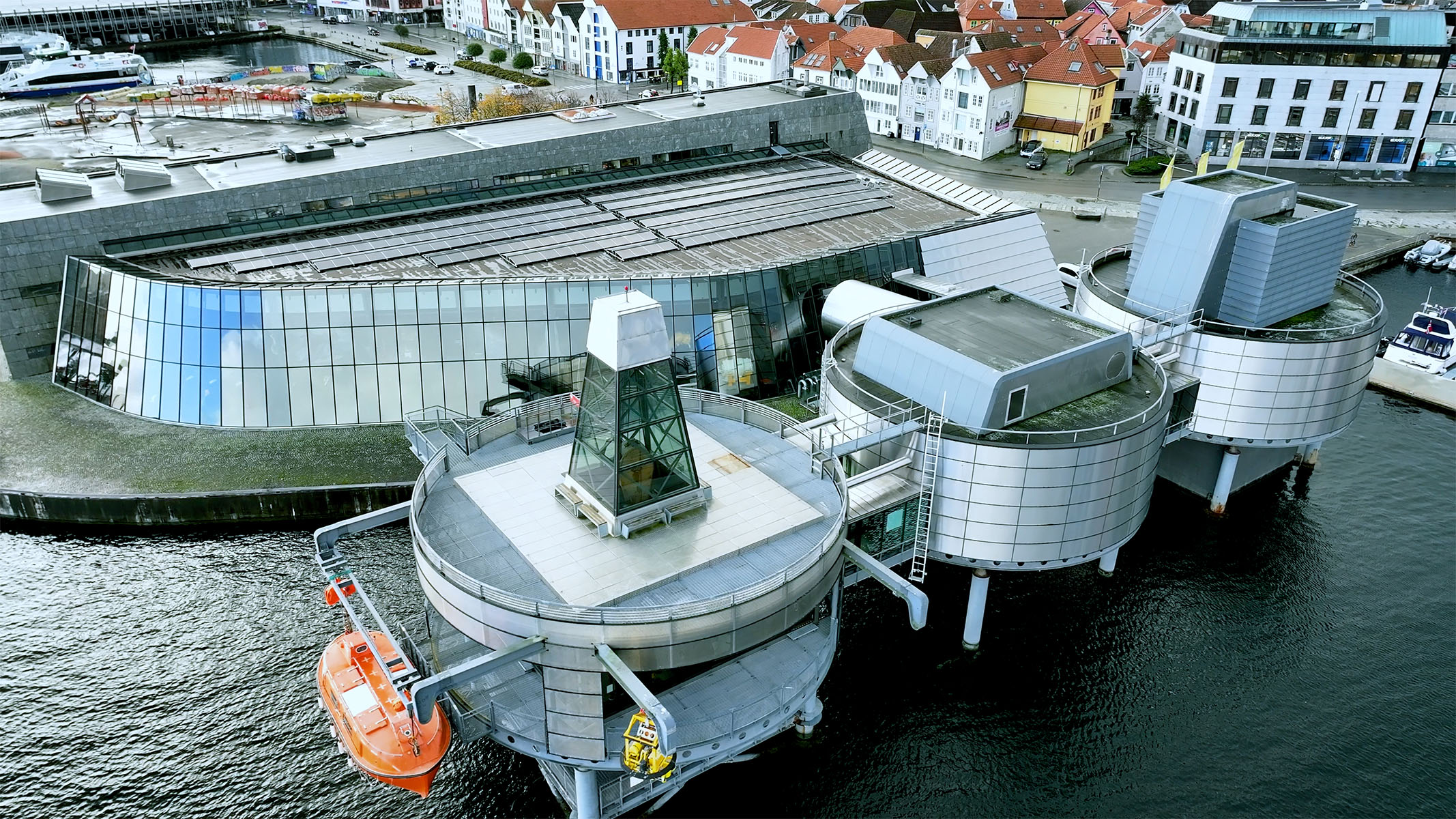 Solar energy for the Norwegian Petroleum Museum Caverion