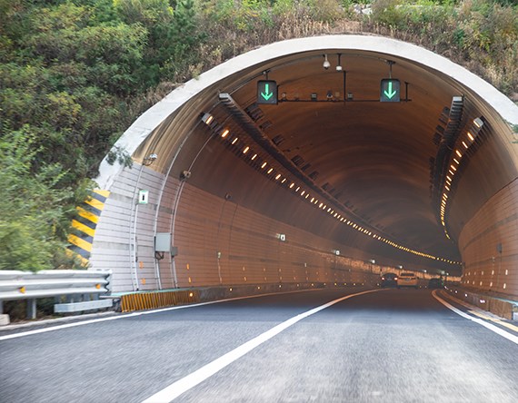 Tunnel entrance