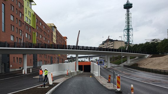 Caverion to implement telematic and other technical systems for new Teollisuuskatu tunnel in Helsinki, Finland