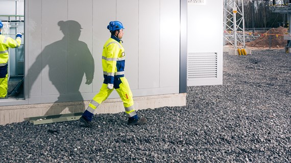 Electric substations, power transmission and distribution